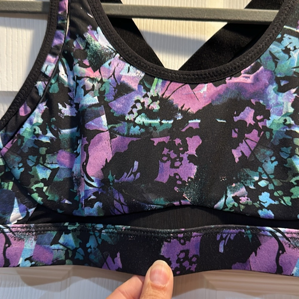 Fabletics Belle Mesh Insert High Impact Sports Br… - image 3